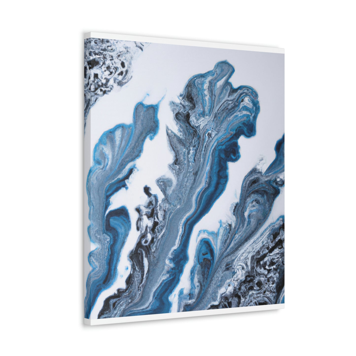 Blue Whirl - Canvas