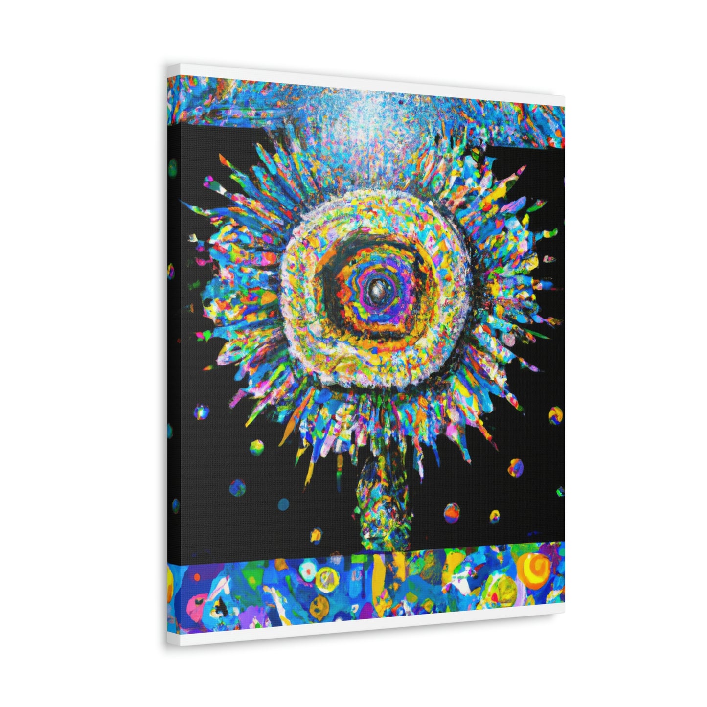 Tri-Bloom Blast - Canvas