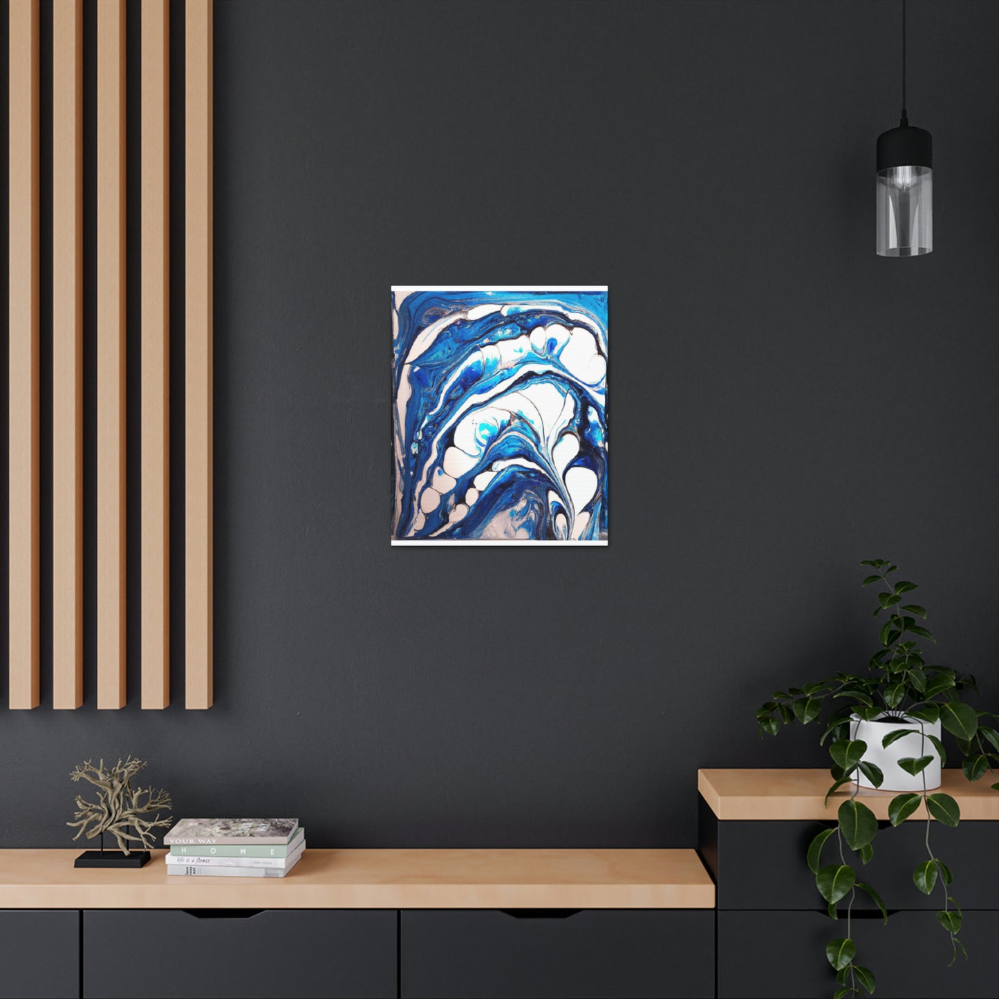 Aqua Splendor. - Canvas
