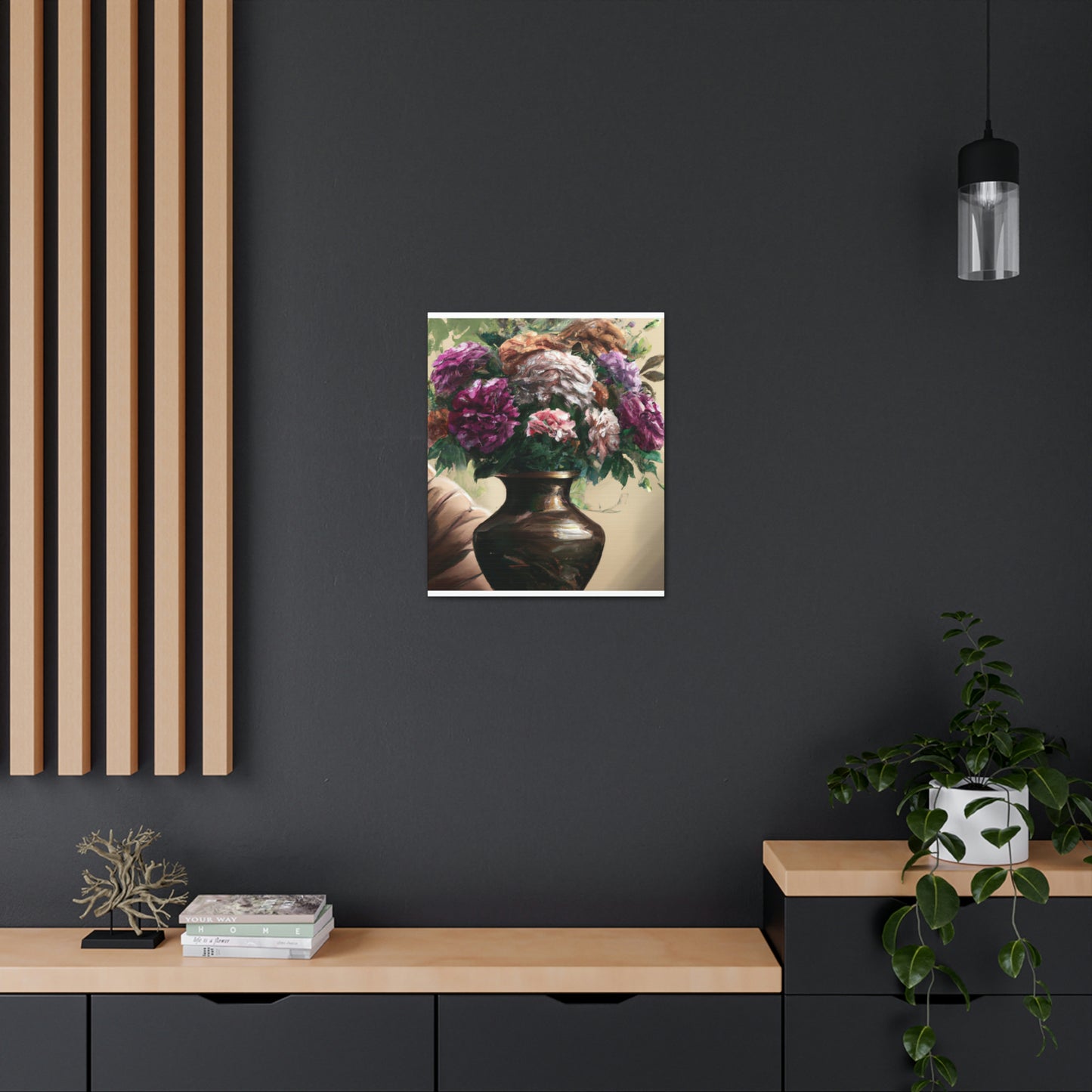 "Petal Palette Foliage". - Canvas