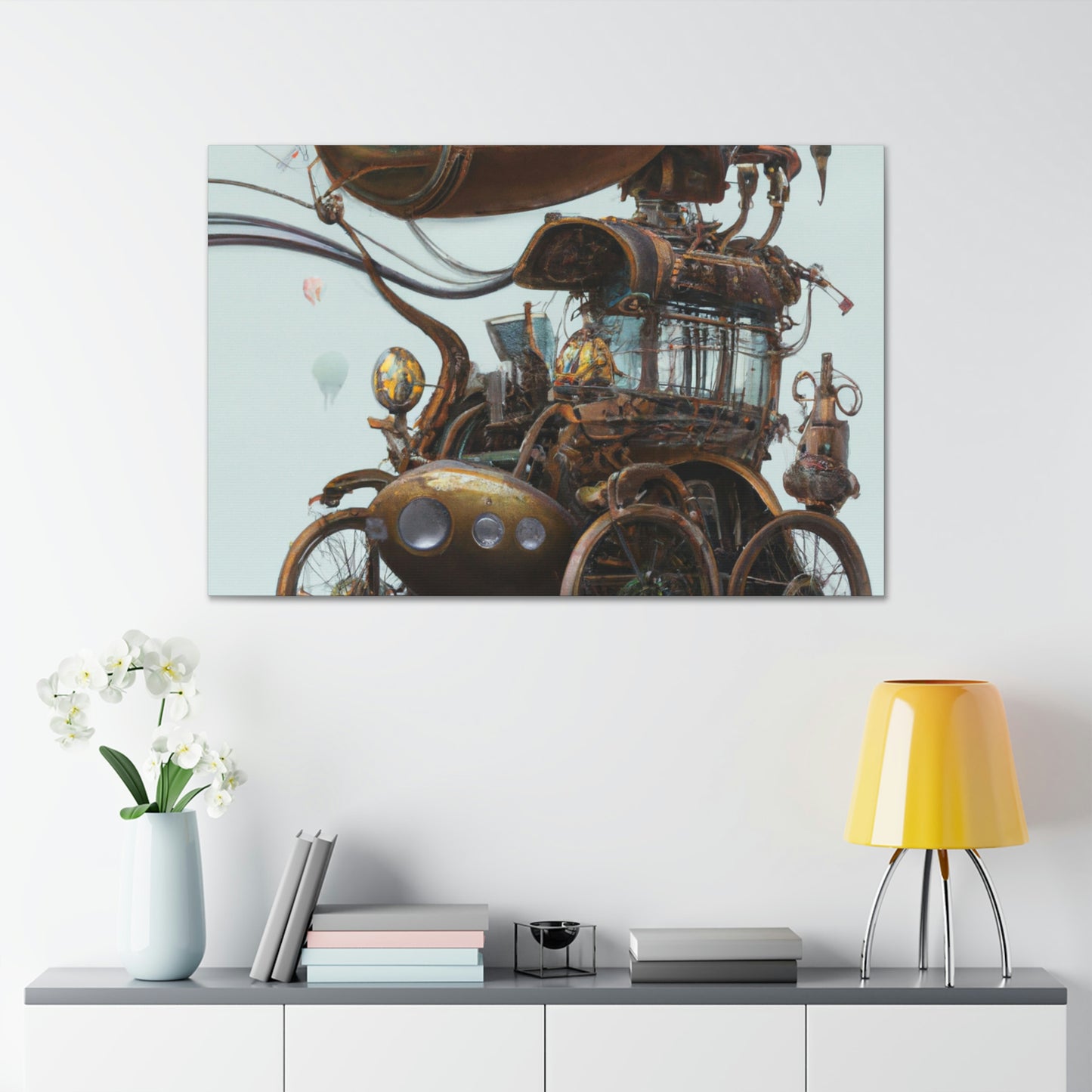 Steampunk Chariot - Canvas