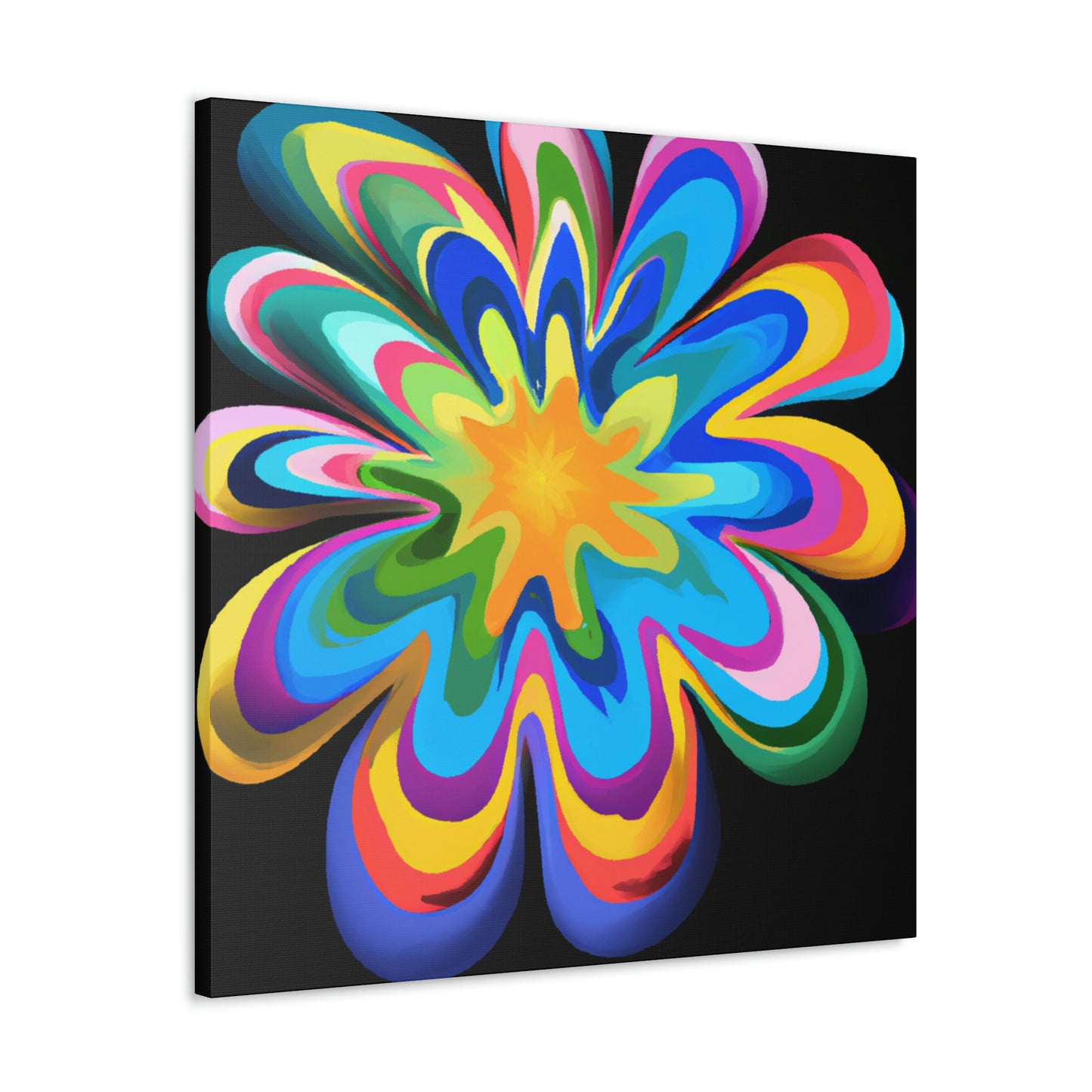 Vibrant Noir. - Canvas