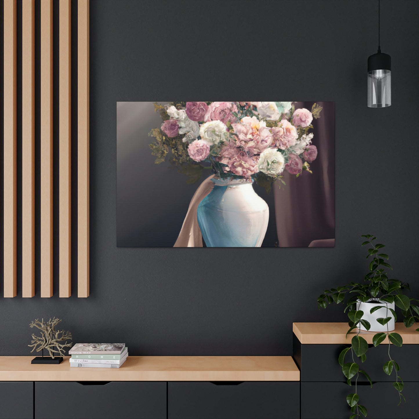 "Fragile Floral Beauty". - Canvas