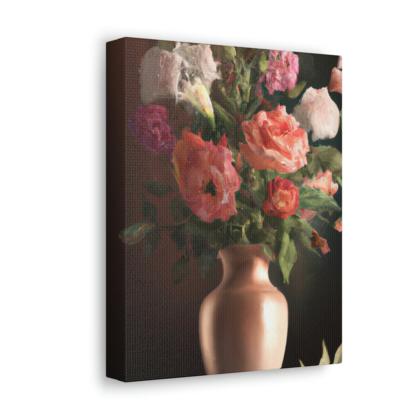 "Floral Finery Wonderland" - Canvas