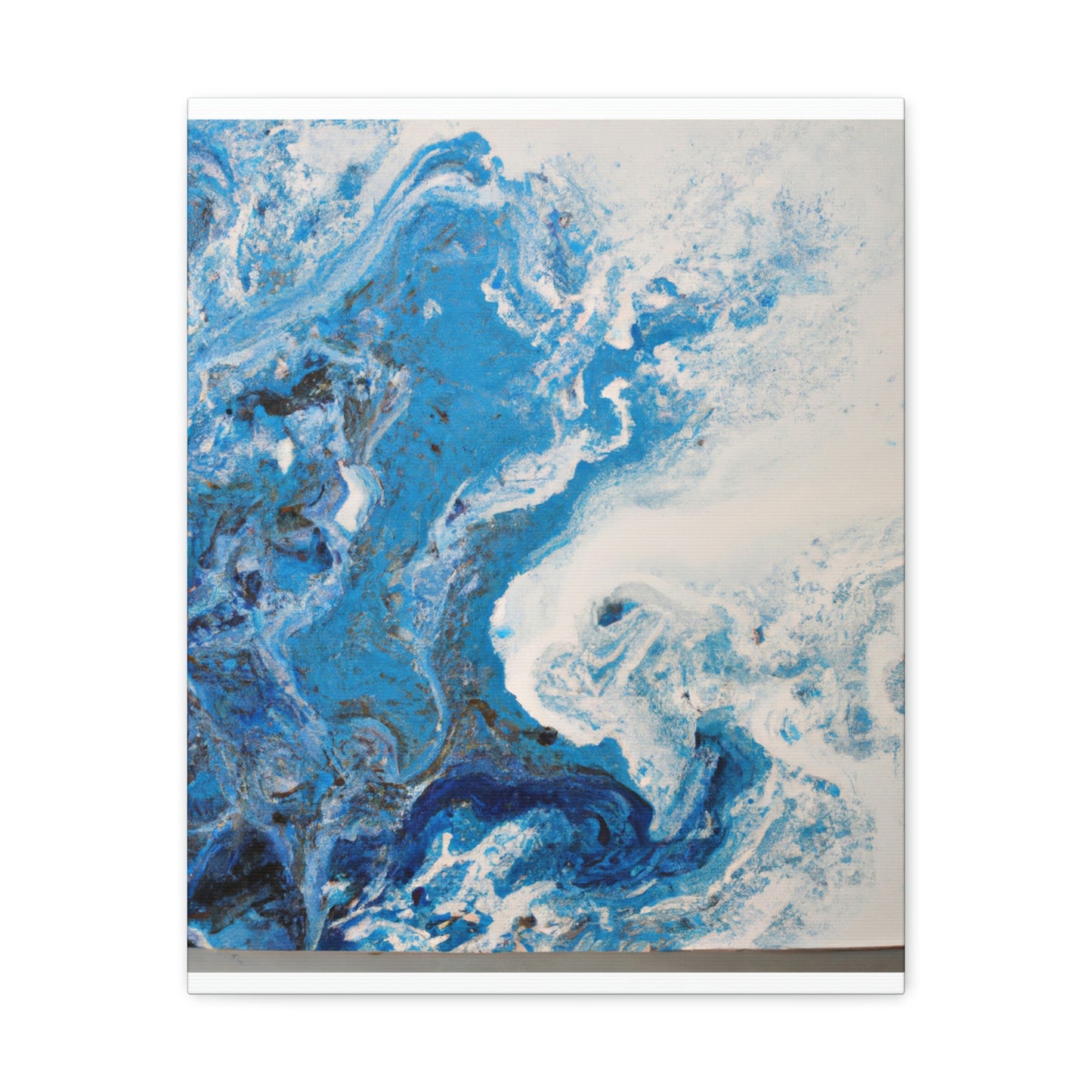 "Blue Spark" - Canvas