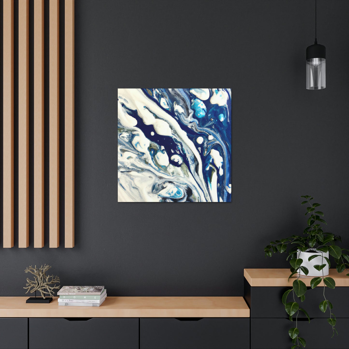 "Lagoon Flow" - Canvas