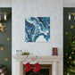 "Blue Harmony". - Canvas