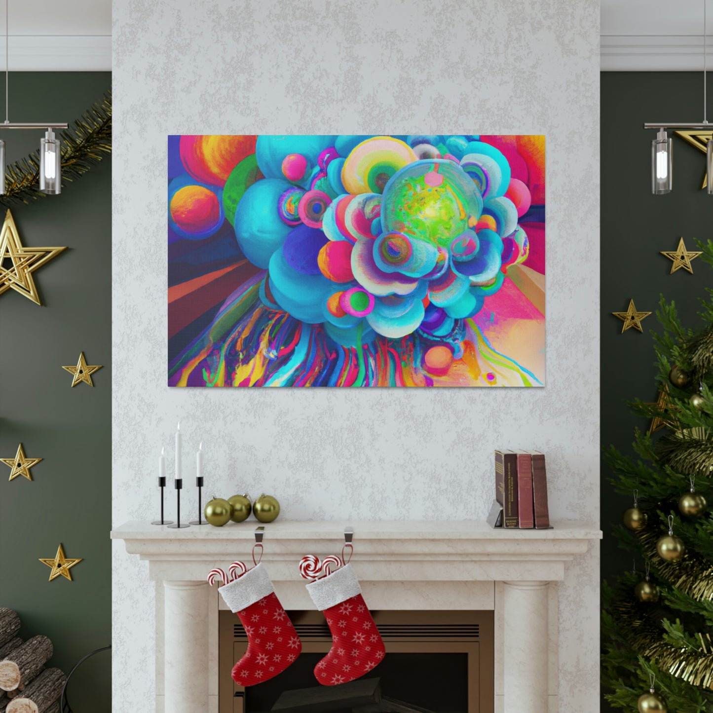 Colourful Vibes - Canvas