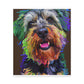 Canine Colorful. - Canvas