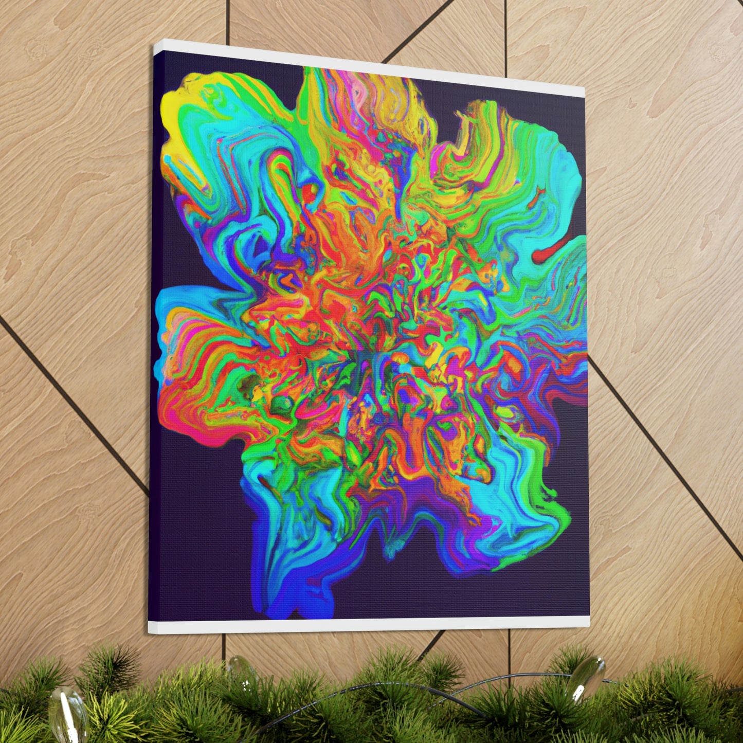 "Vivid Bloom" - Canvas