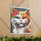 Feline Flora - Canvas