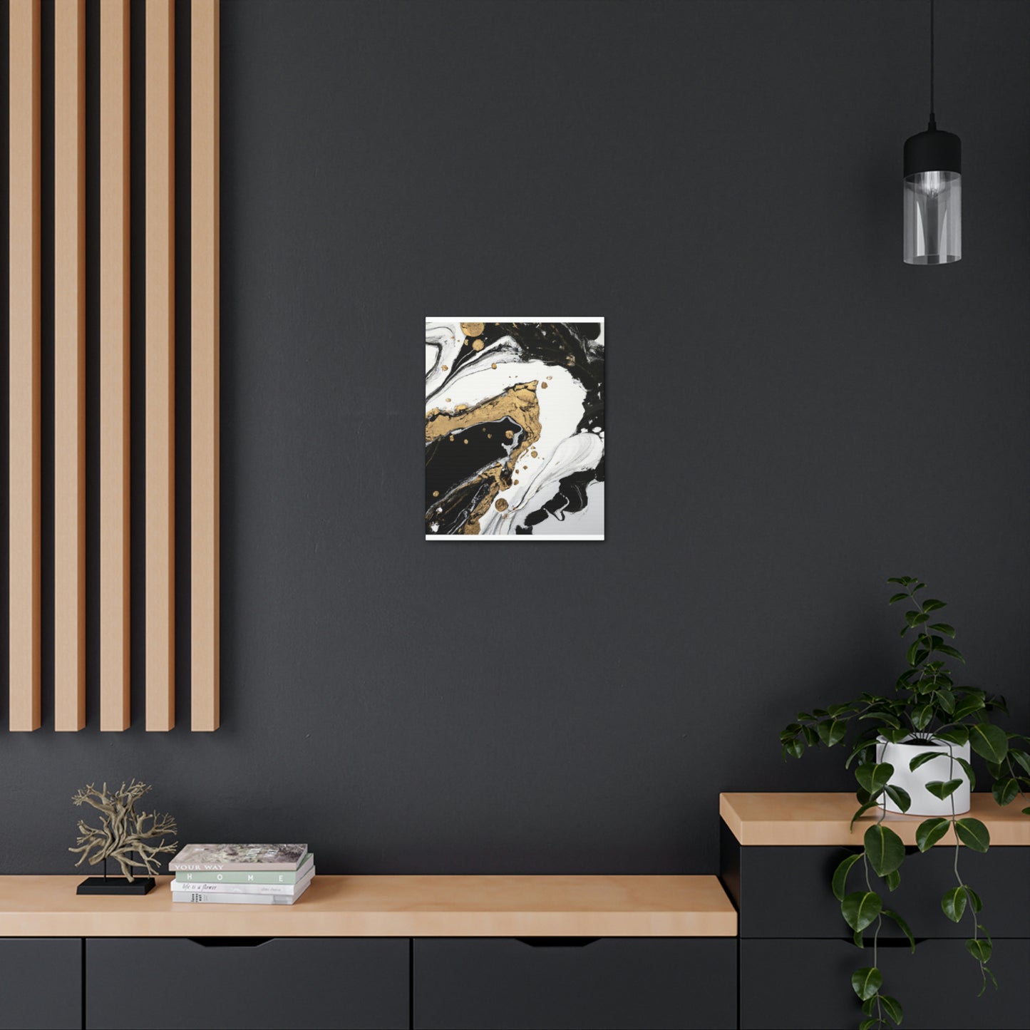 Opulent Splatter Luxe - Canvas