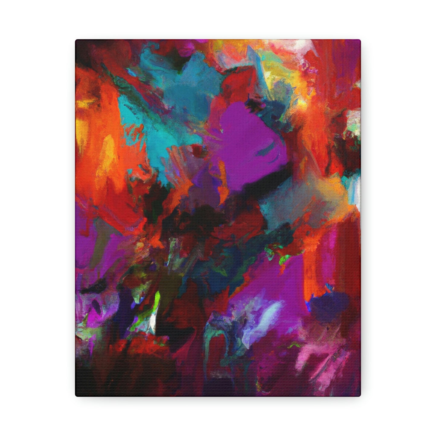 "Color Cascade" - Canvas