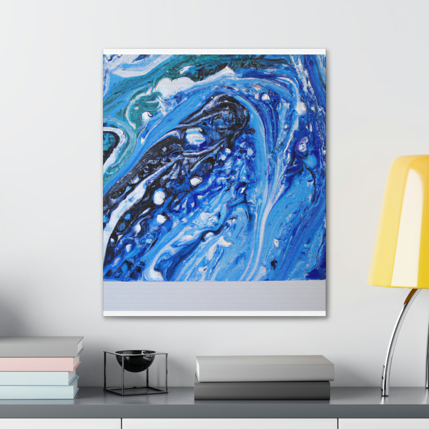 "Aqua Bliss" - Canvas