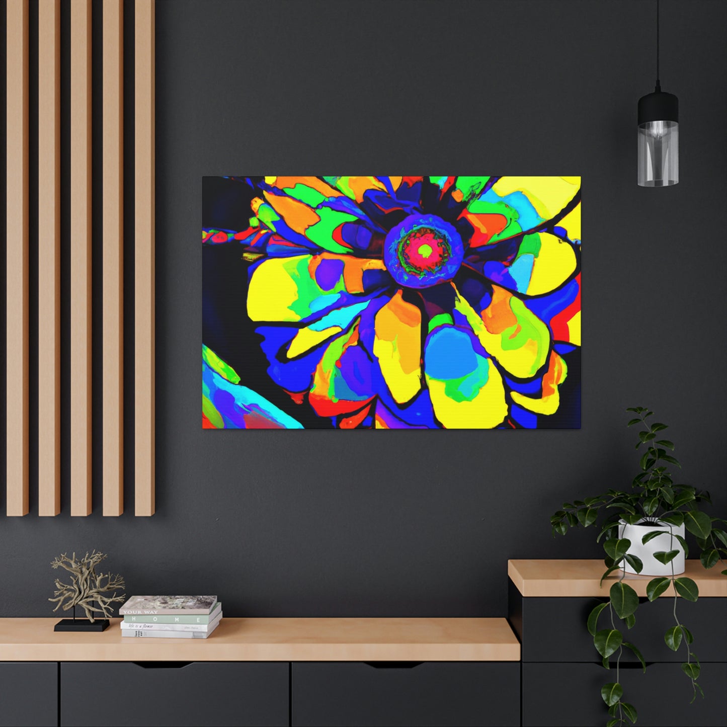 Vivid Flora. - Canvas