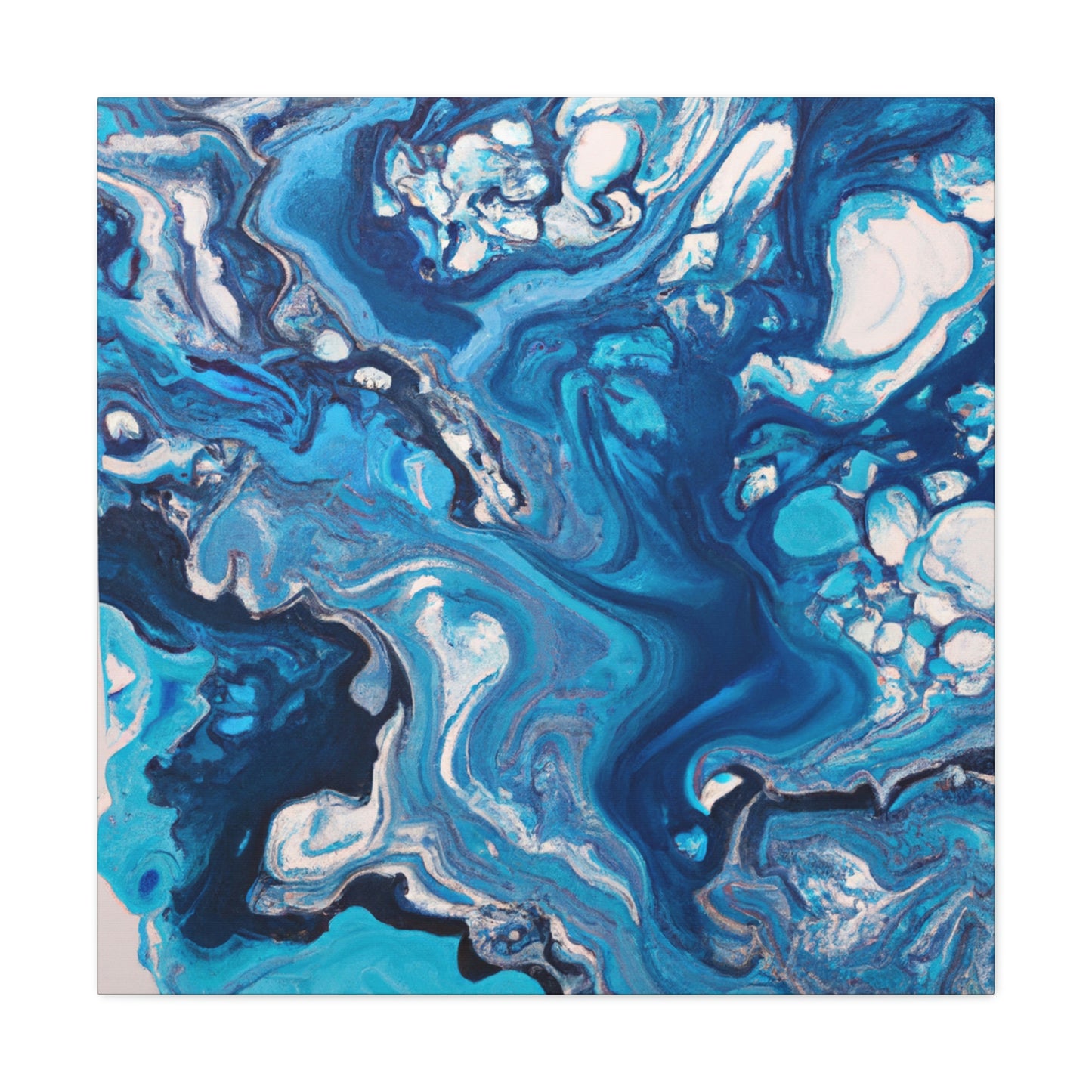 Blue Elegance - Canvas