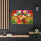 Illuminated Bloom. - Canvas