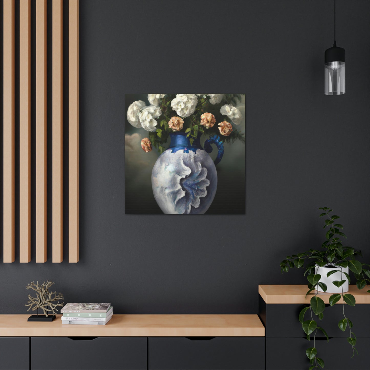 Floral Eternity Bliss - Canvas