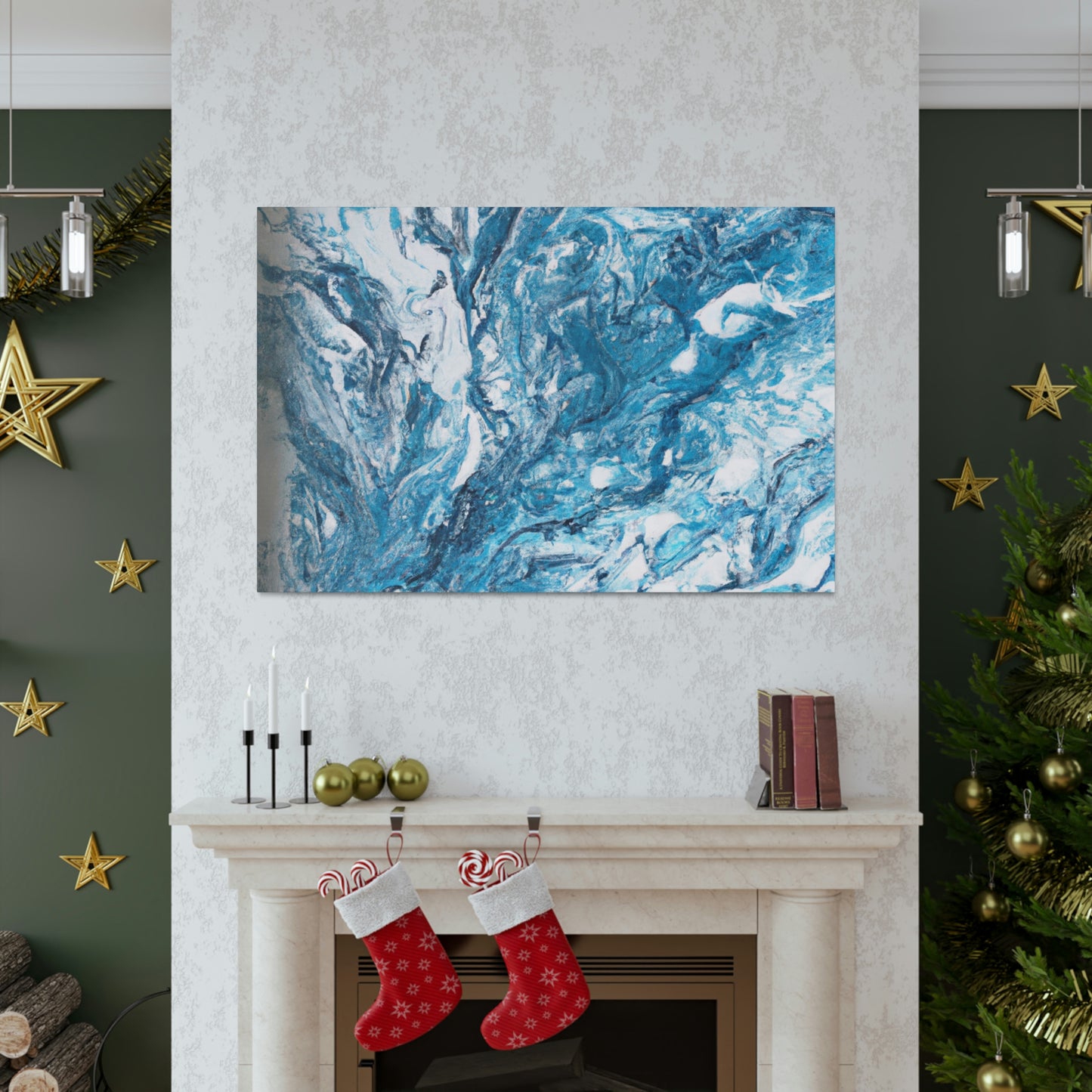 Aqua Bliss - Canvas