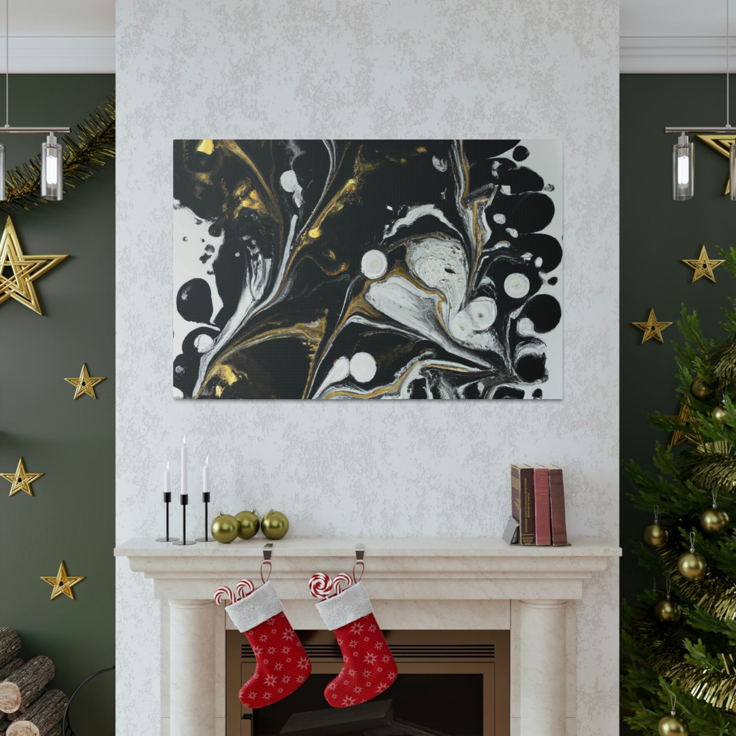 Golden Glaze Dreaming - Canvas