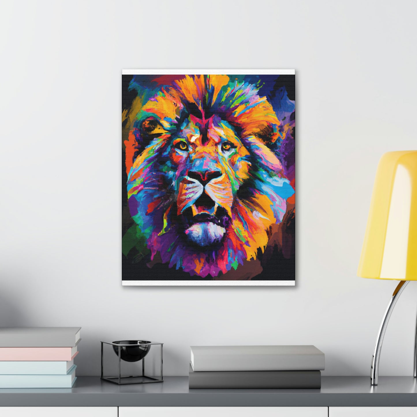 Lion Spectrum. - Canvas