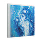 Cerulean Flow. - Canvas