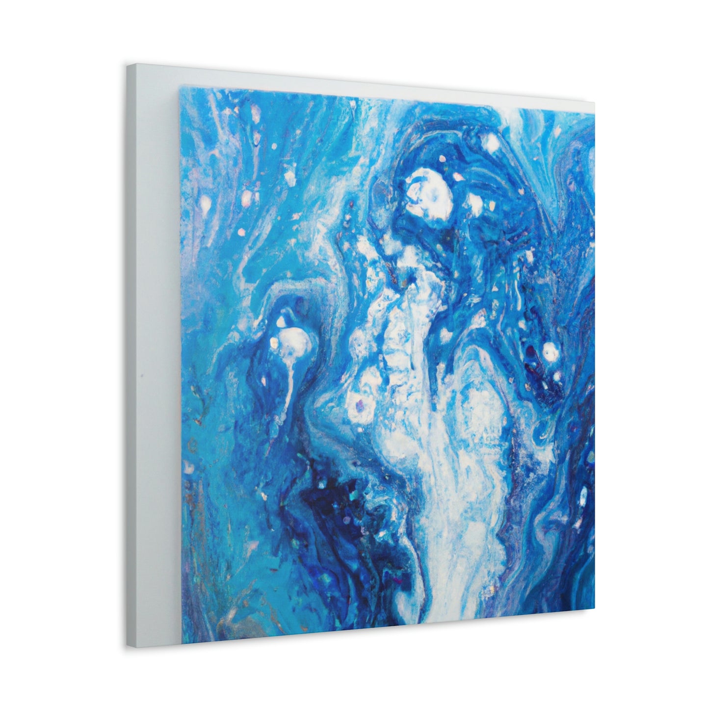 Cerulean Flow. - Canvas