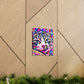 1. Multi-Colored Cat Flux
2. Flowered Digital Mix
3. Flowered Room Cat - Canvas