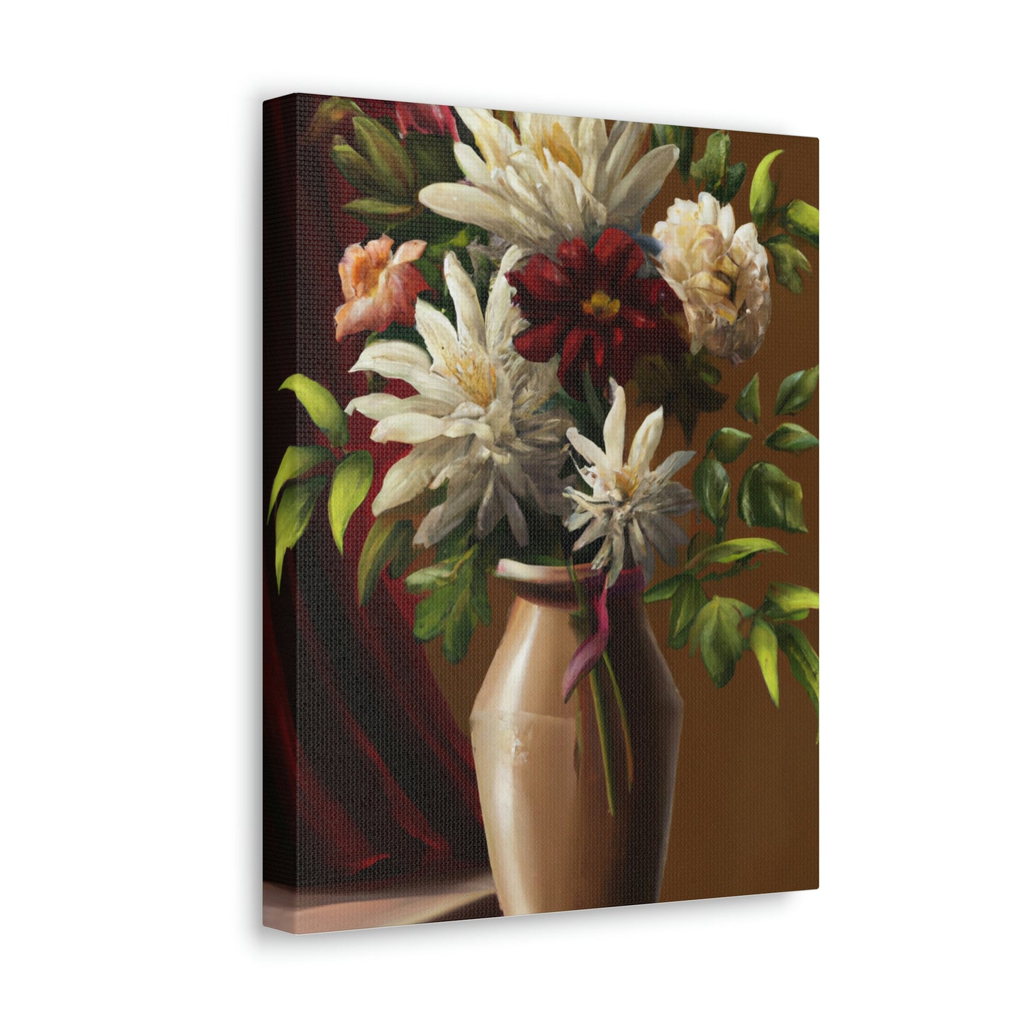 Vibrant Floral Awesomeness. - Canvas