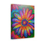 Vivid Blooms. - Canvas