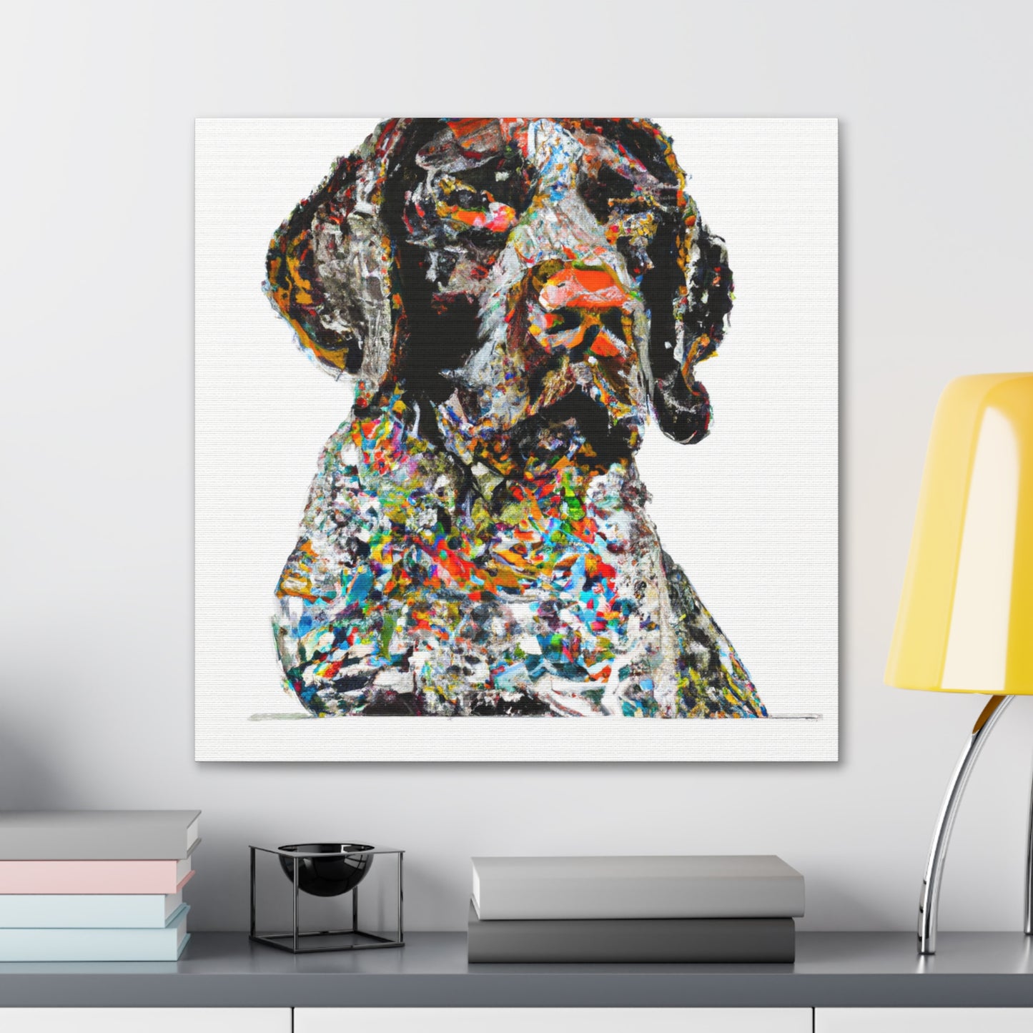 Painted Pointer - Canvas