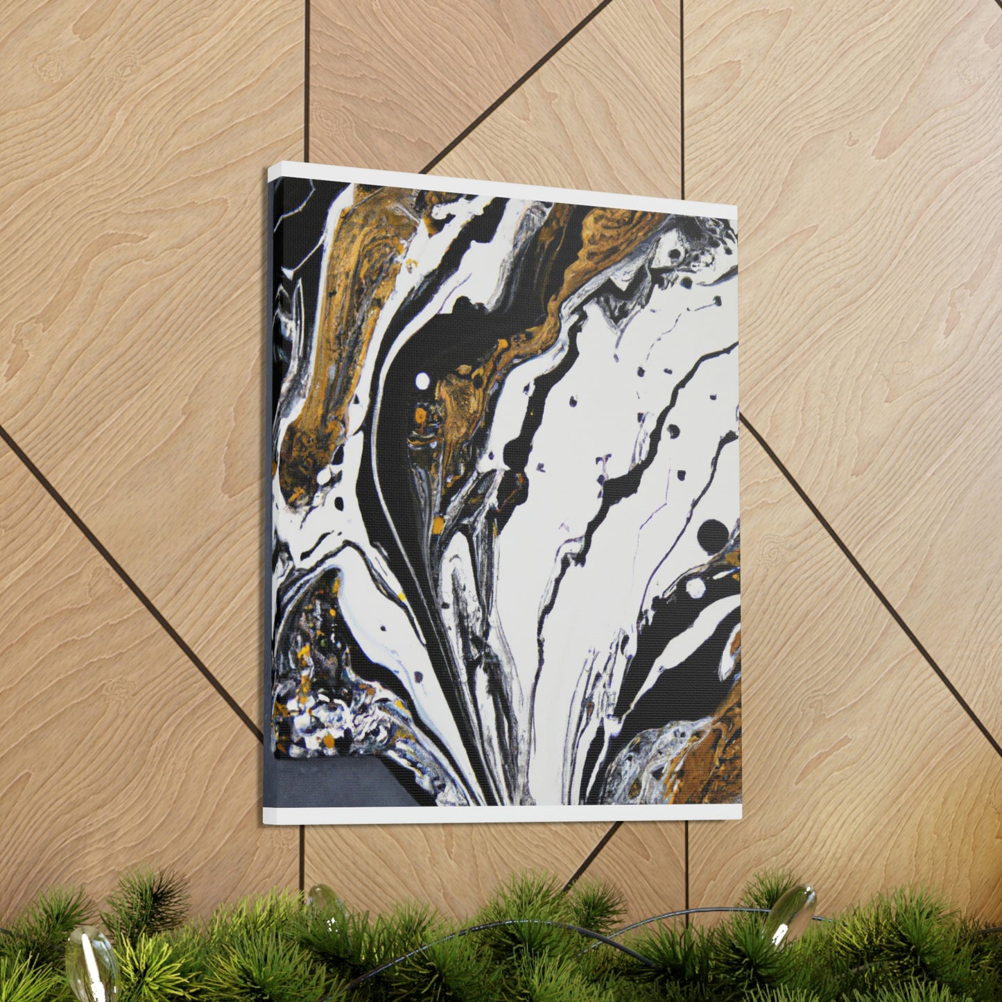 Gilded Flux Art. - Canvas