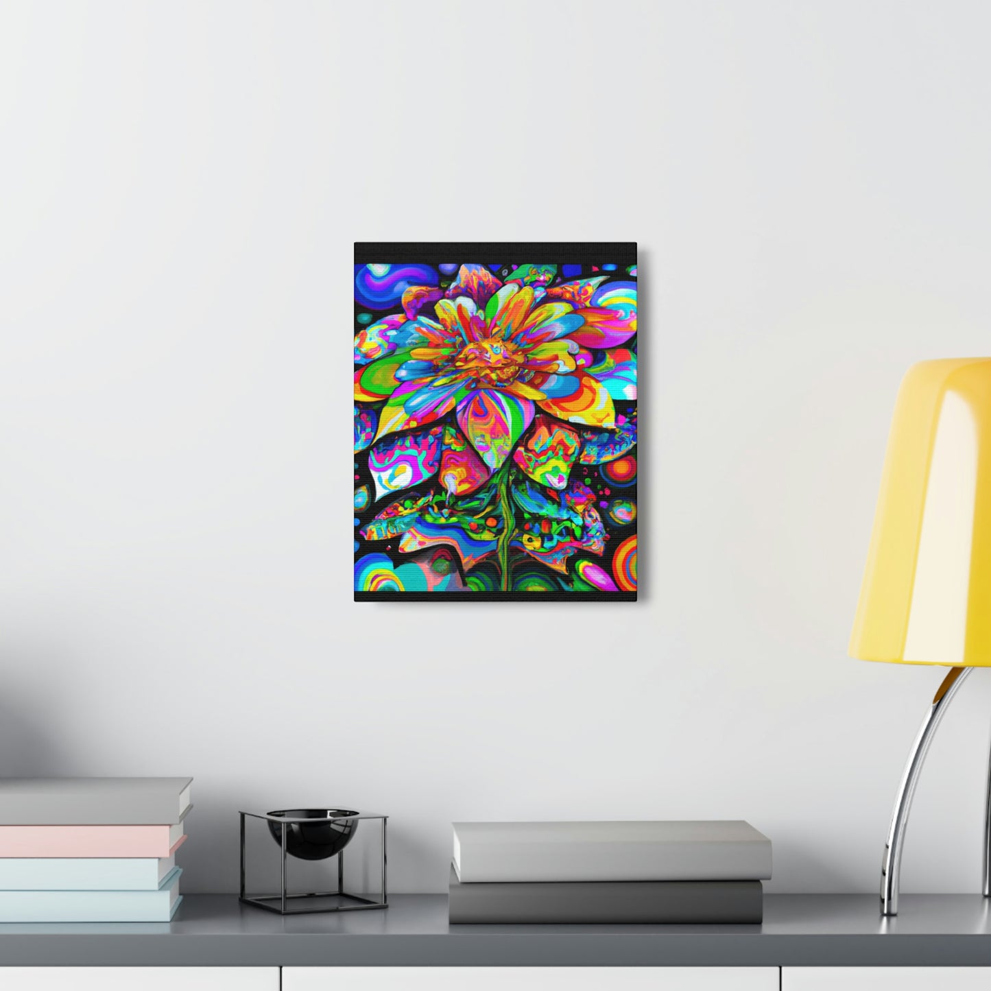 Colorful Joyful Bloom - Canvas