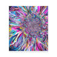 Psychedelic Bloom. - Canvas