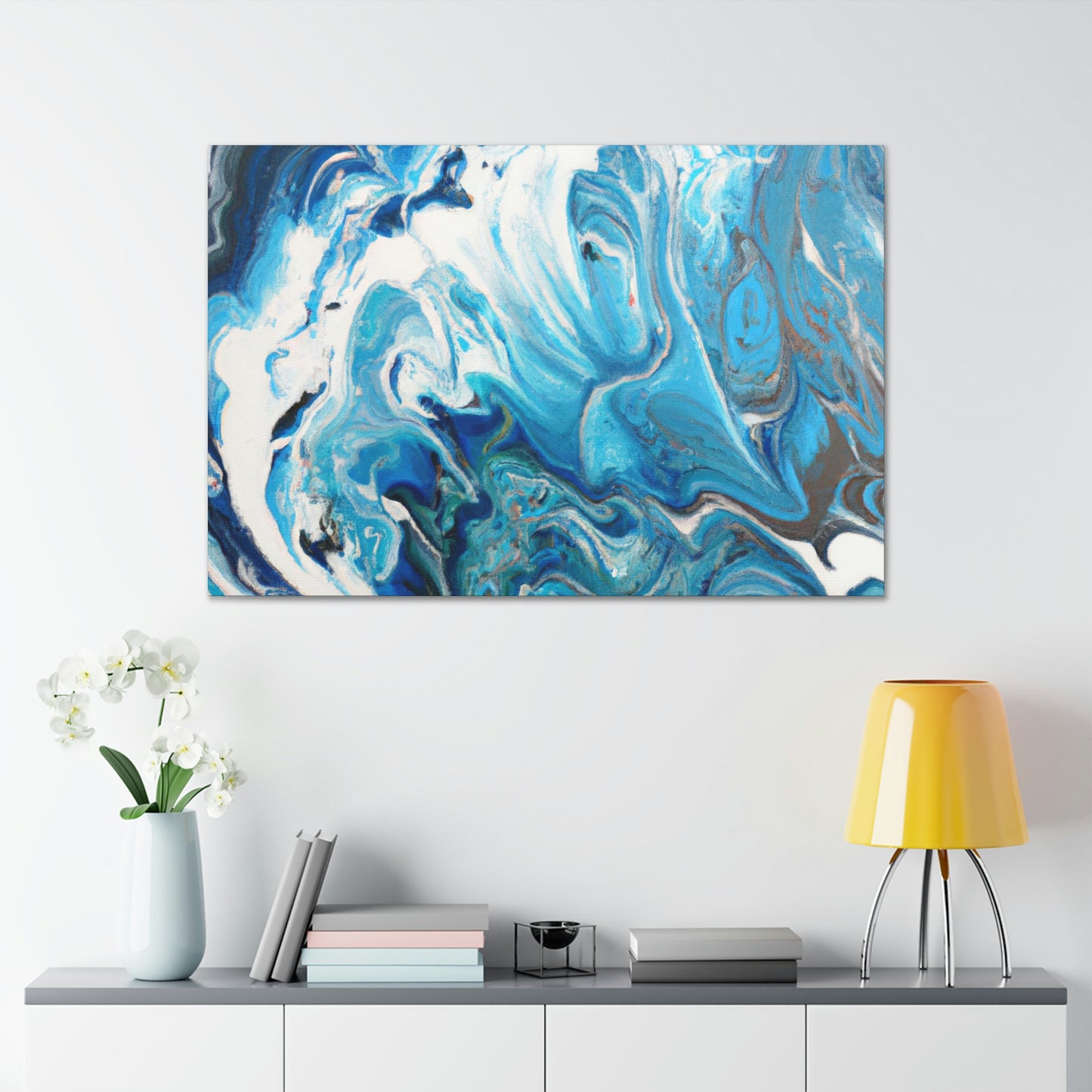 Blue Sky. - Canvas