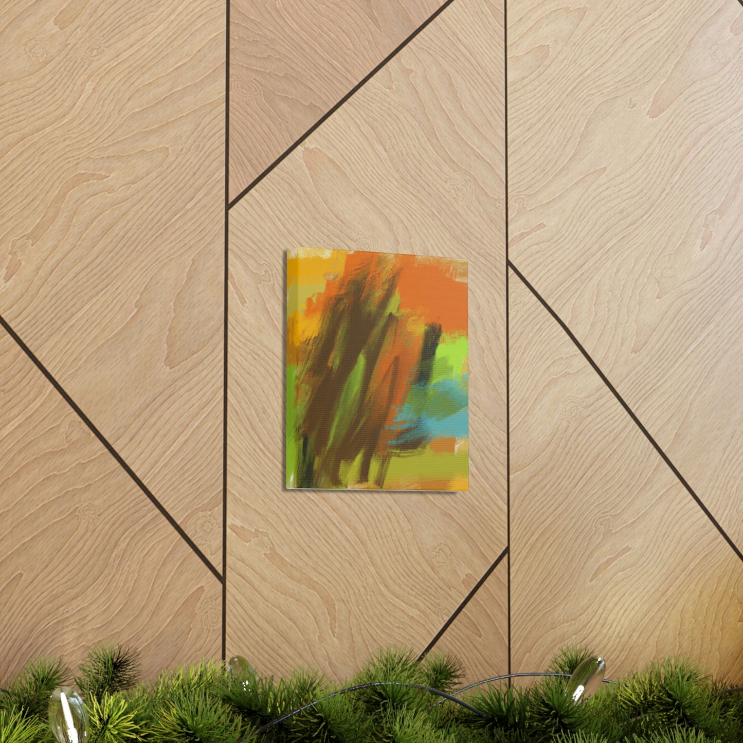 Starry Ember. - Canvas