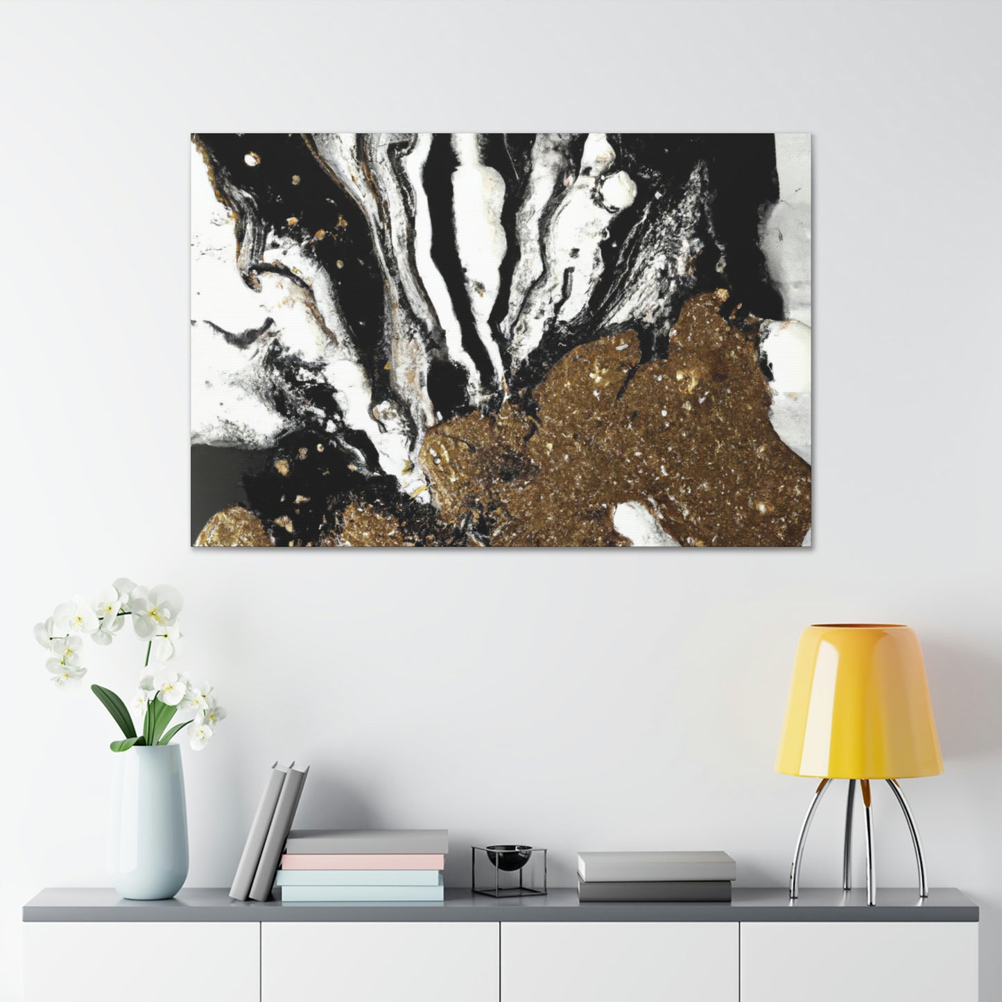 Galactic Cosmos Glow - Canvas