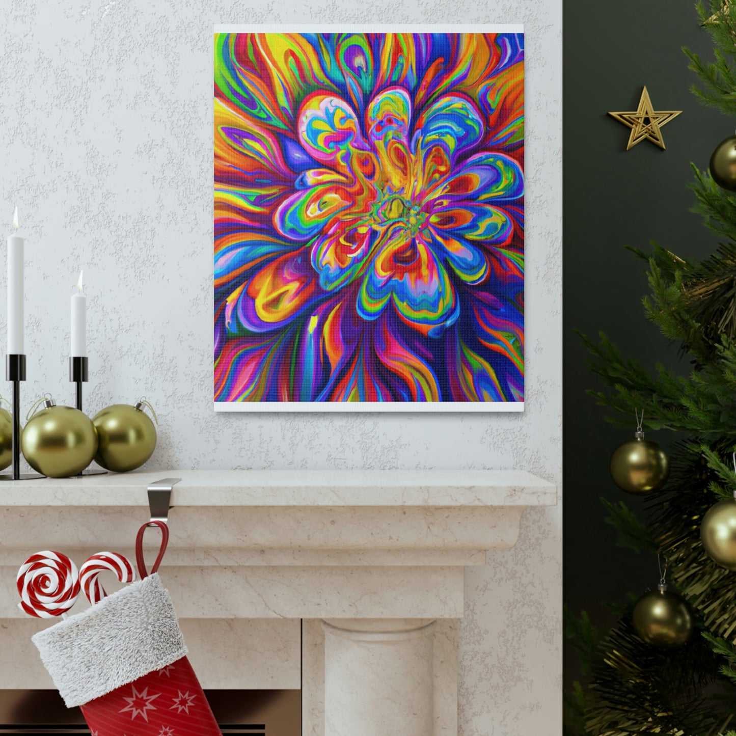 Blissful Blooms - Canvas