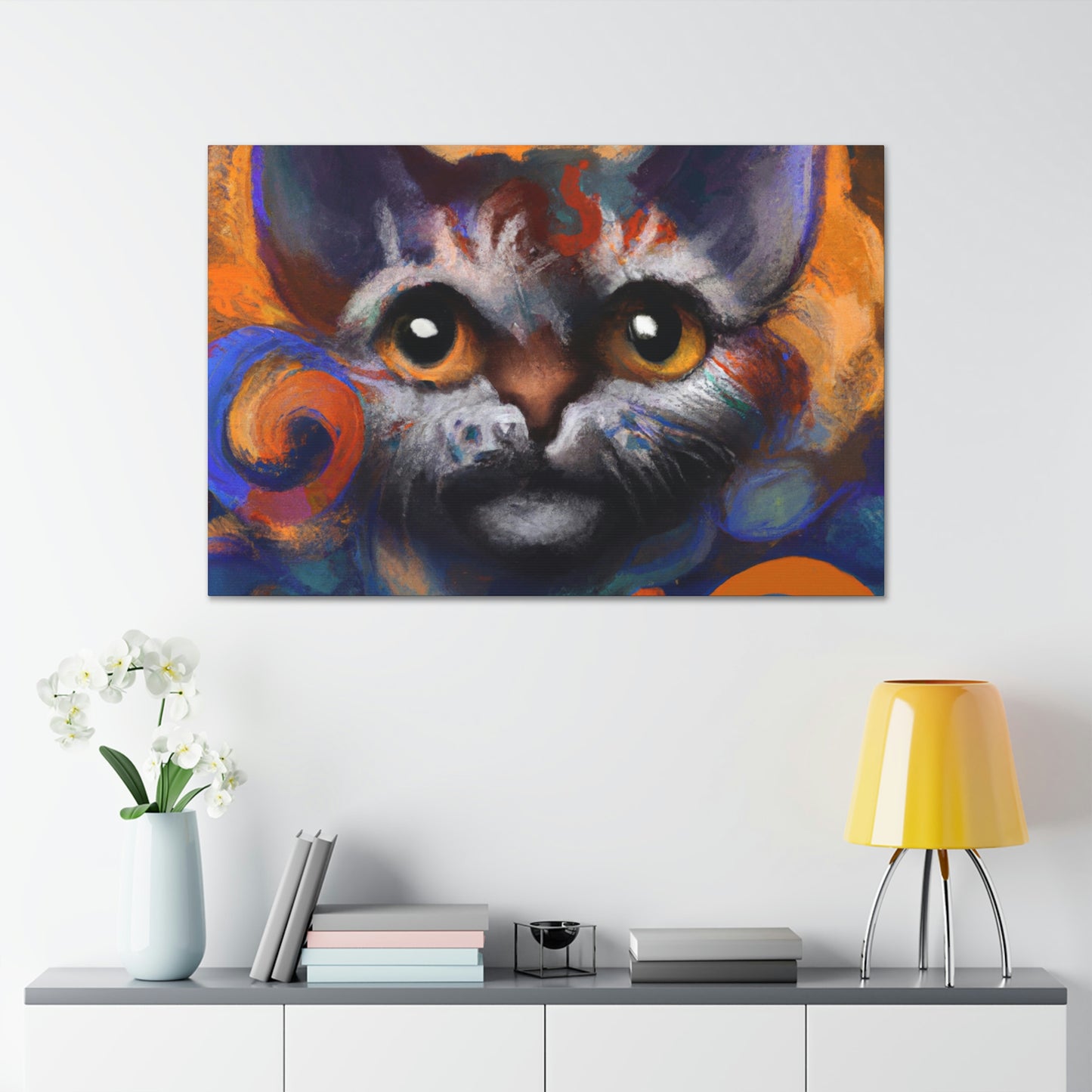 Floret Cat - Canvas