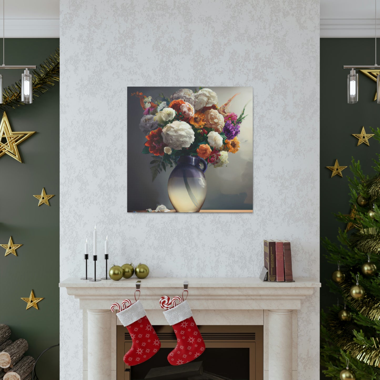 Blossoming Splendor. - Canvas