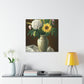 Floral Essence Glow. - Canvas