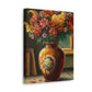 Vaseful of Blooms. - Canvas