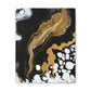 Glittering Ebony Cosmos - Canvas