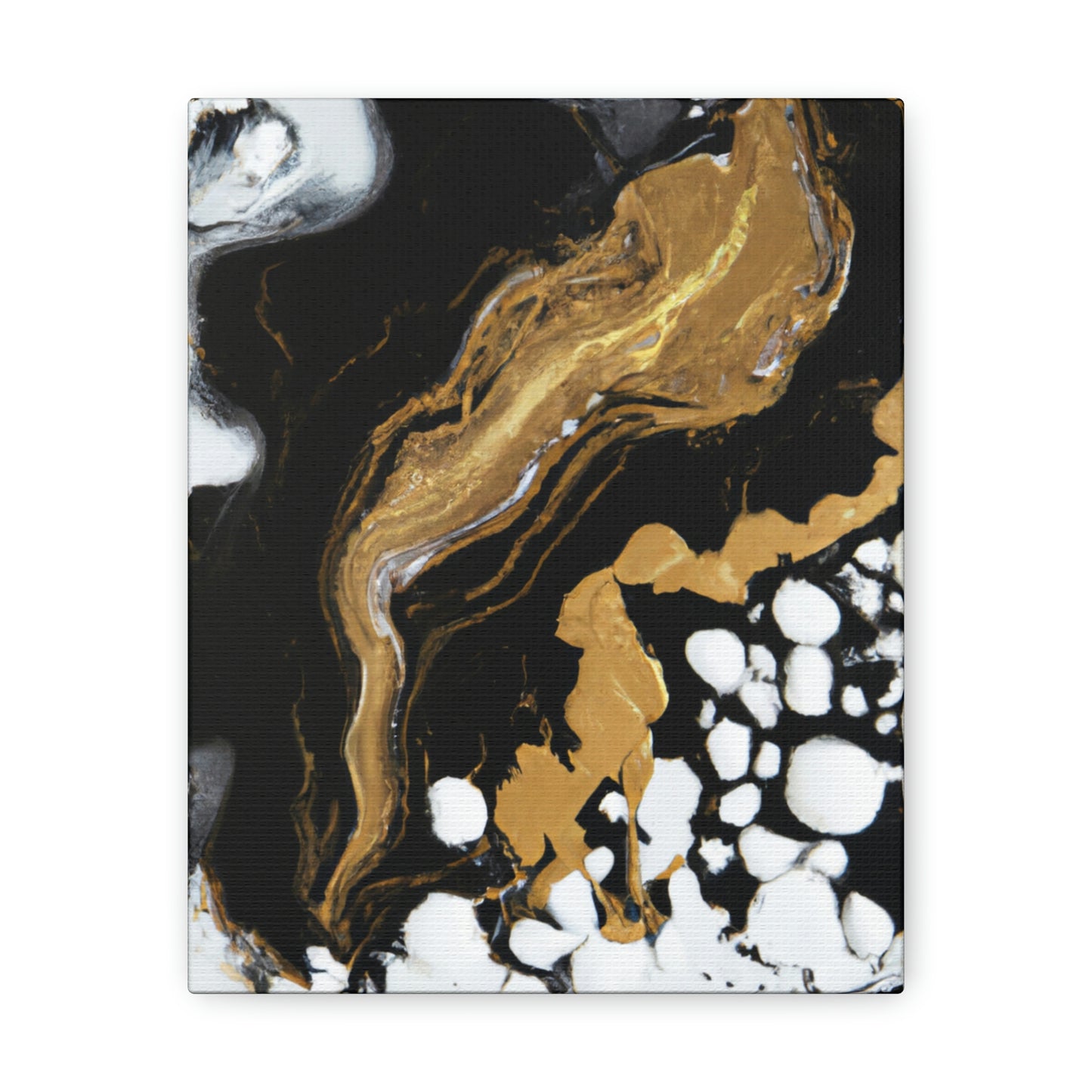 Glittering Ebony Cosmos - Canvas
