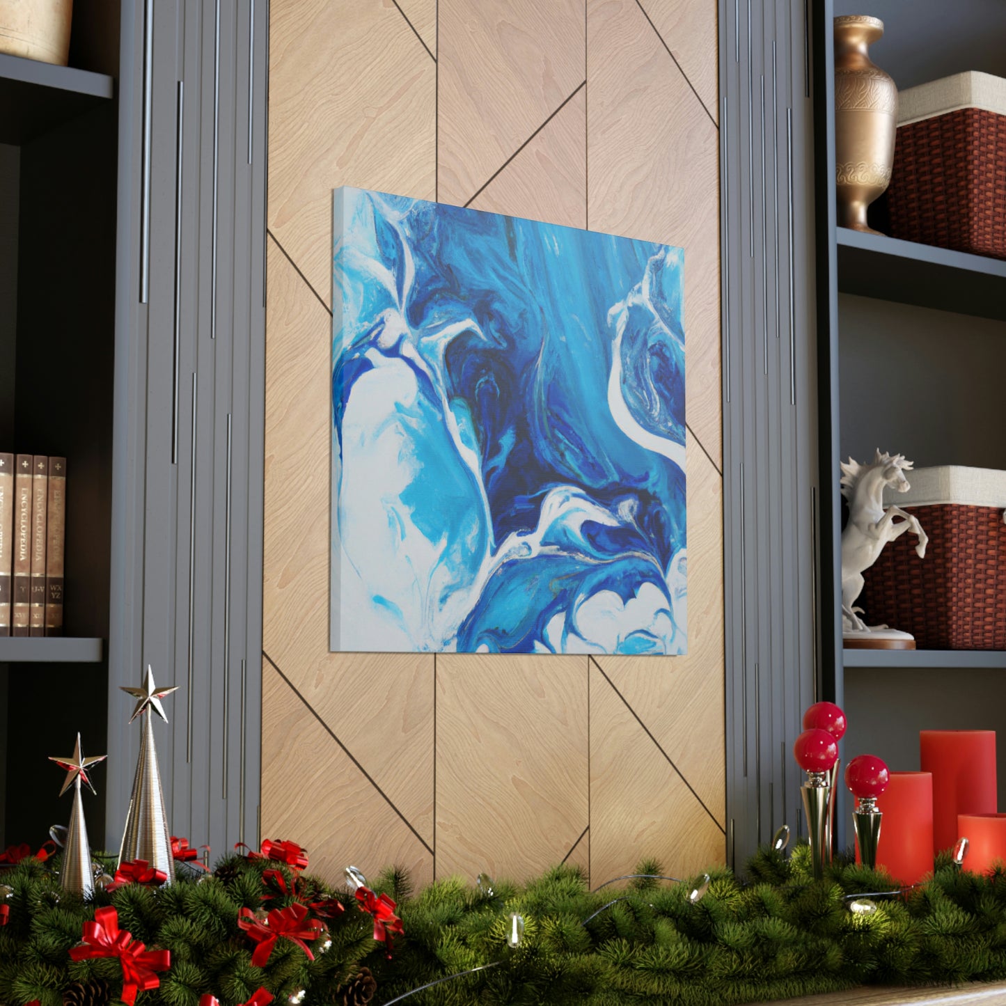 Epic Blue. - Canvas