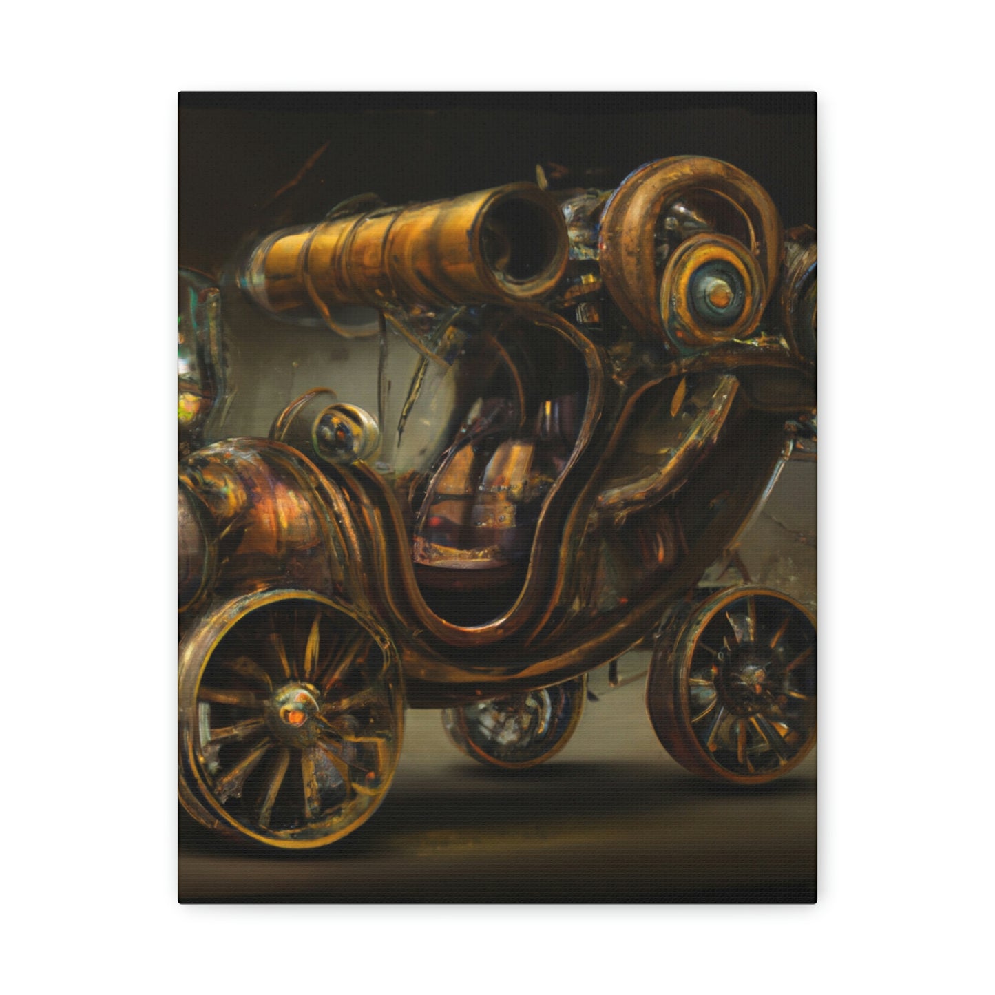 Steampunk Motorcar - Canvas
