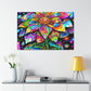 Colorful Joyful Bloom - Canvas