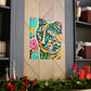 Bright Cat Blooms - Canvas