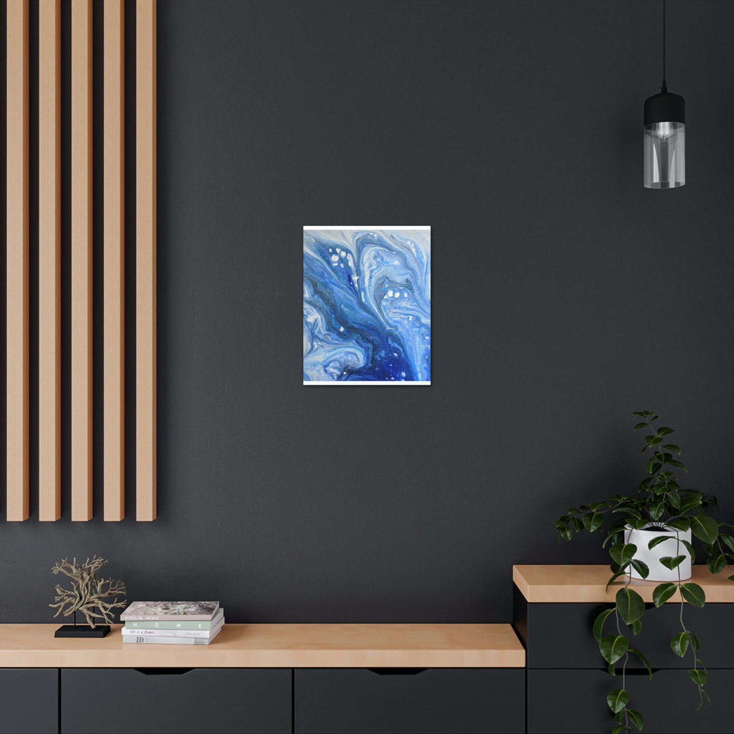 Cosmic Blue. - Canvas