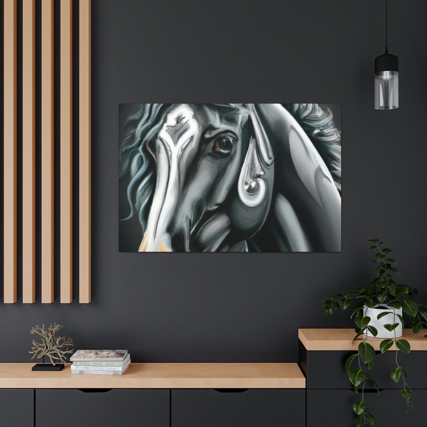 Granite Steed. - Canvas